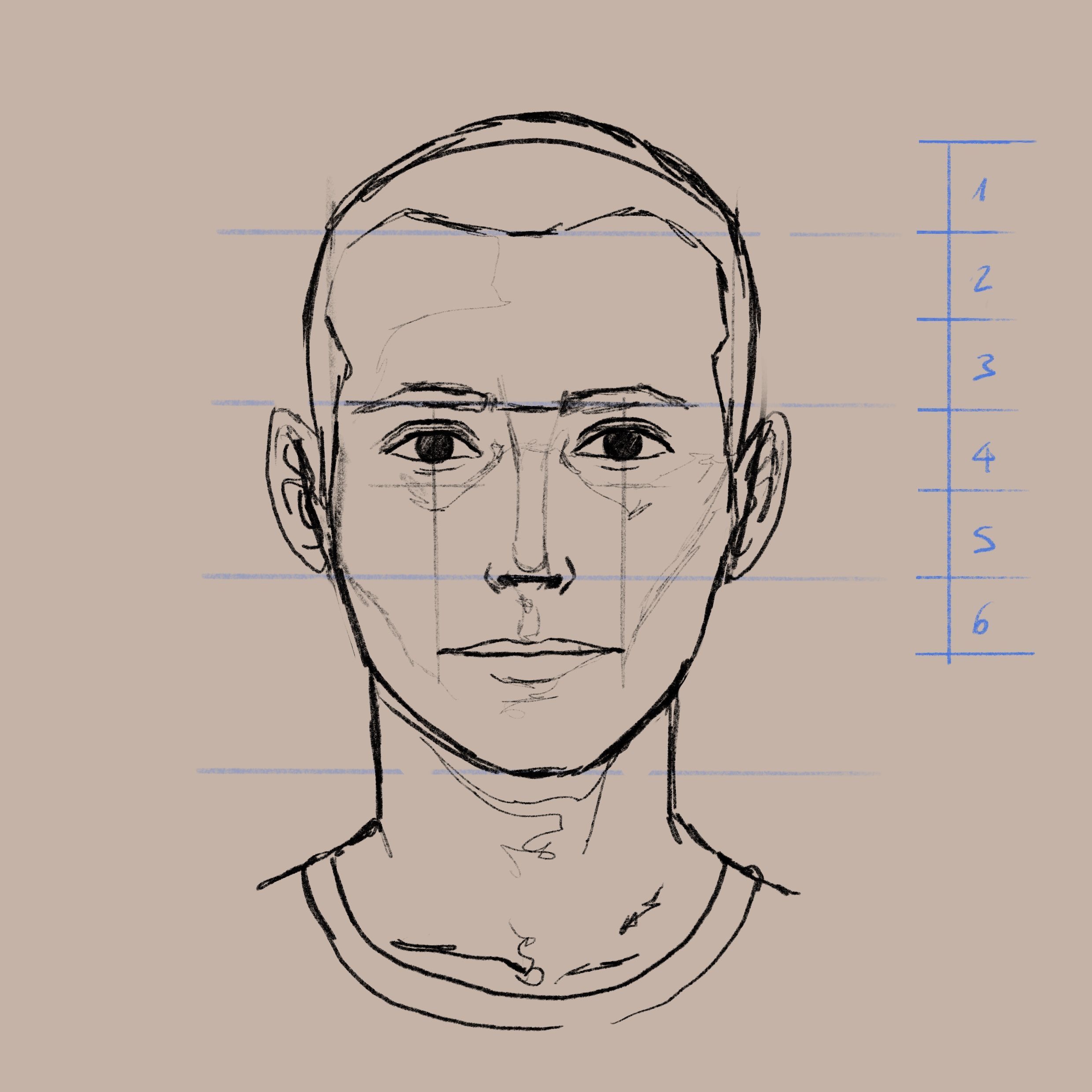 Come disegnare un volto a matita partendo da zero - Novel Academy