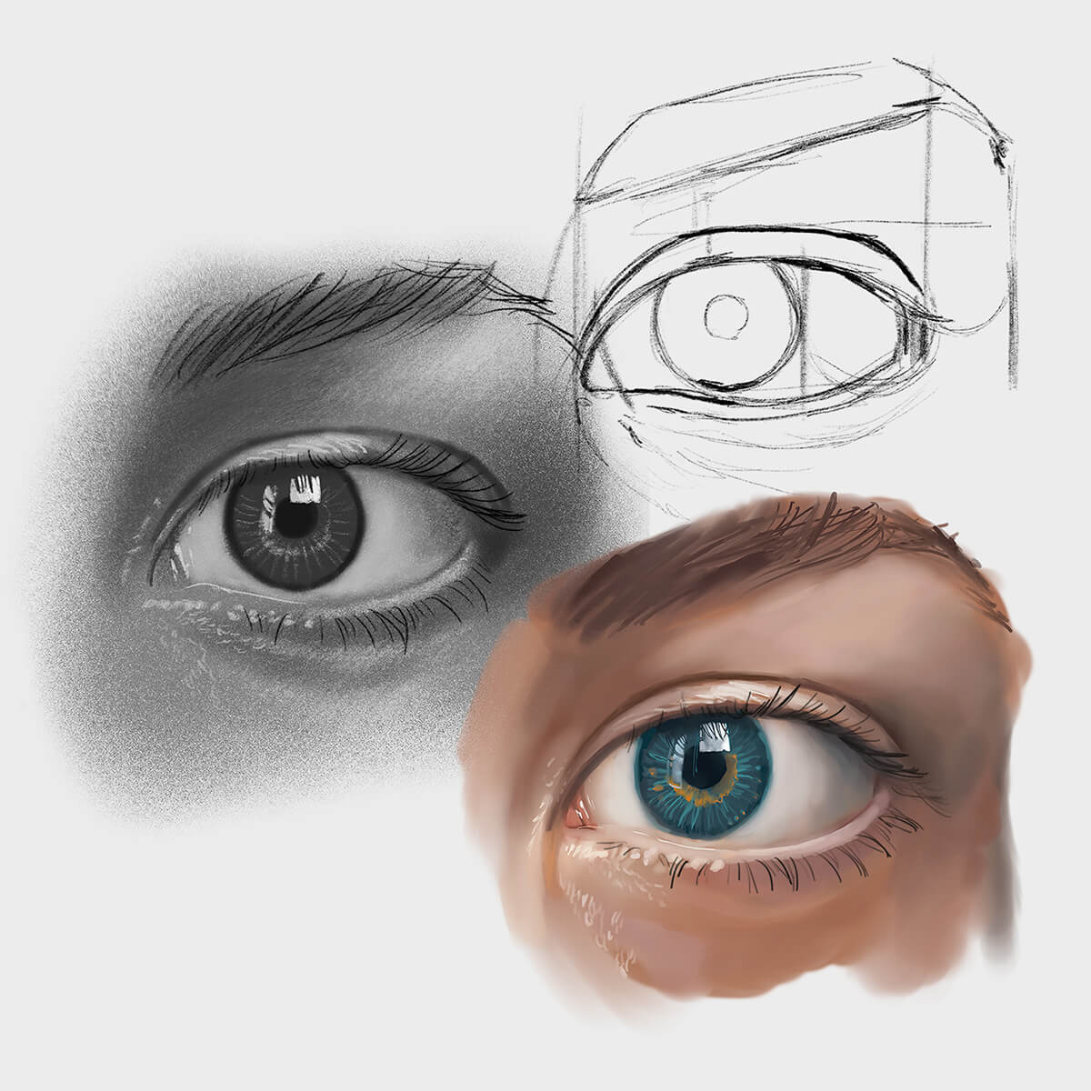 Come disegnare un occhio realistico